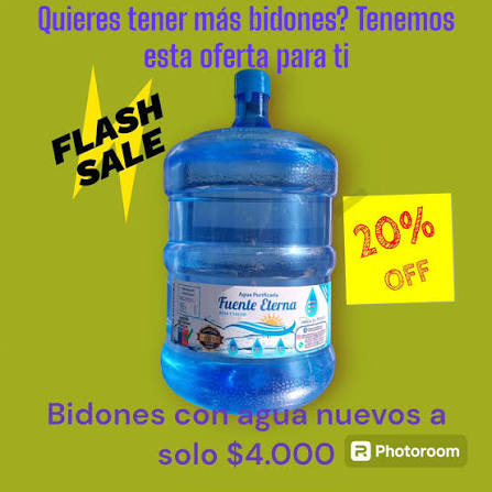 Agua Bidón 25 LTS